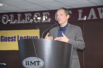 IIMT College of Law, Greater Noida has organized a Guest Lecture on Human Rights by William J. Tucke
