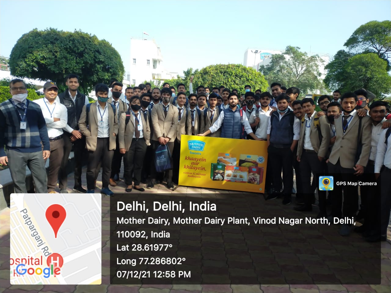 Exposure and Field Visit for Problem Identification at Mother Dairy Plant