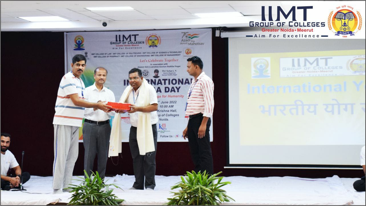International Yoga Day Celebrated at IIMT