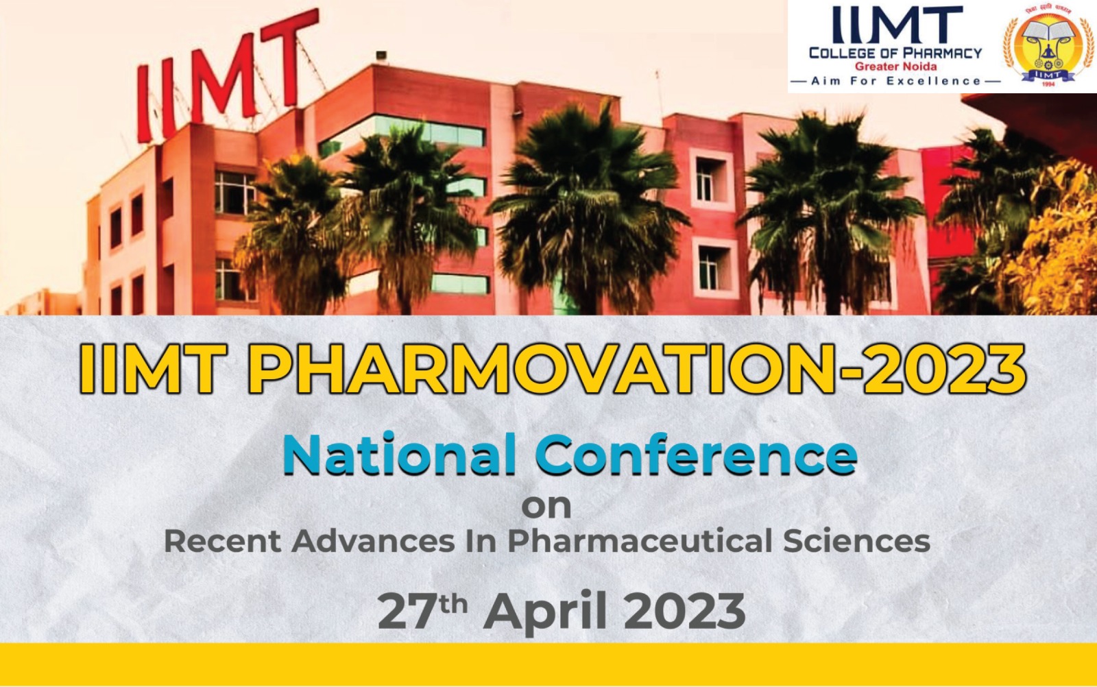 National Conference on Recent advances in pharmaceutical sciences